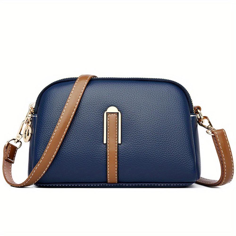 Torba crossbody Mila Litchi z wytłoczeniami