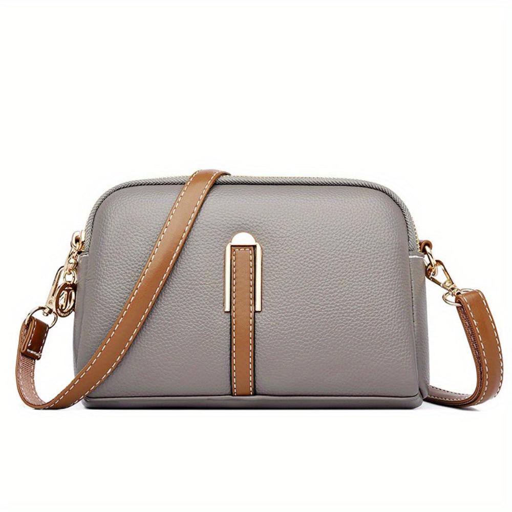 Torba crossbody Mila Litchi z wytłoczeniami