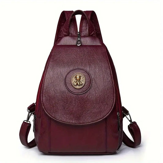 Regulowany plecak Mira w stylu retro z denimu