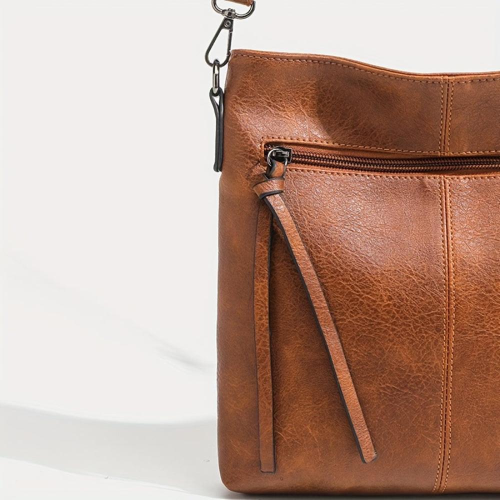 Lena Retro Torba crossbody z kwadratowym dnem
