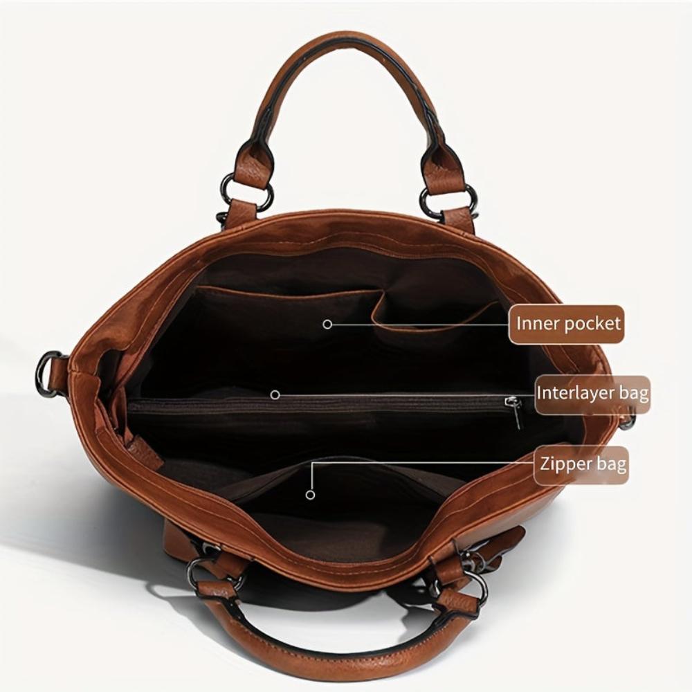 Klasyczna elegancja Charlotte | Torba typu tote bag w stylu vintage