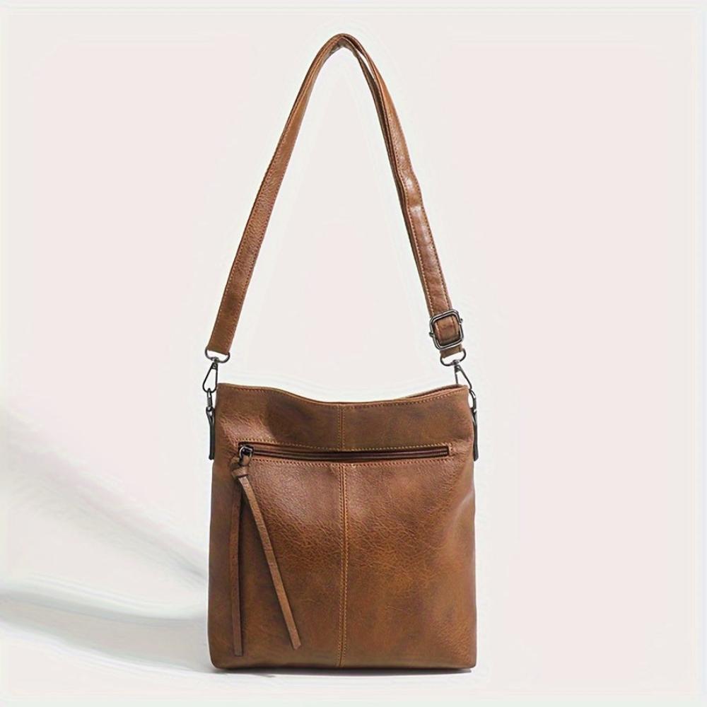 Lena Retro Torba crossbody z kwadratowym dnem