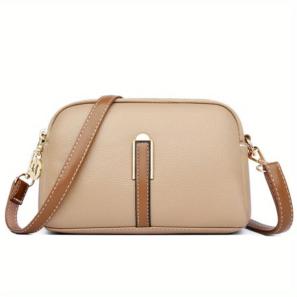Torba crossbody Mila Litchi z wytłoczeniami