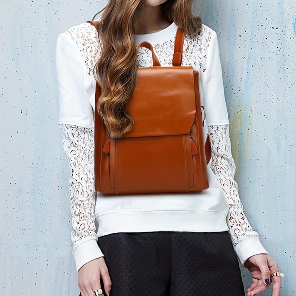 Clara Pikowany plecak w stylu vintage