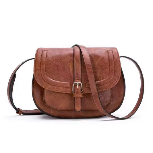 Evelyn Classic Saddle Crossbody Tasche