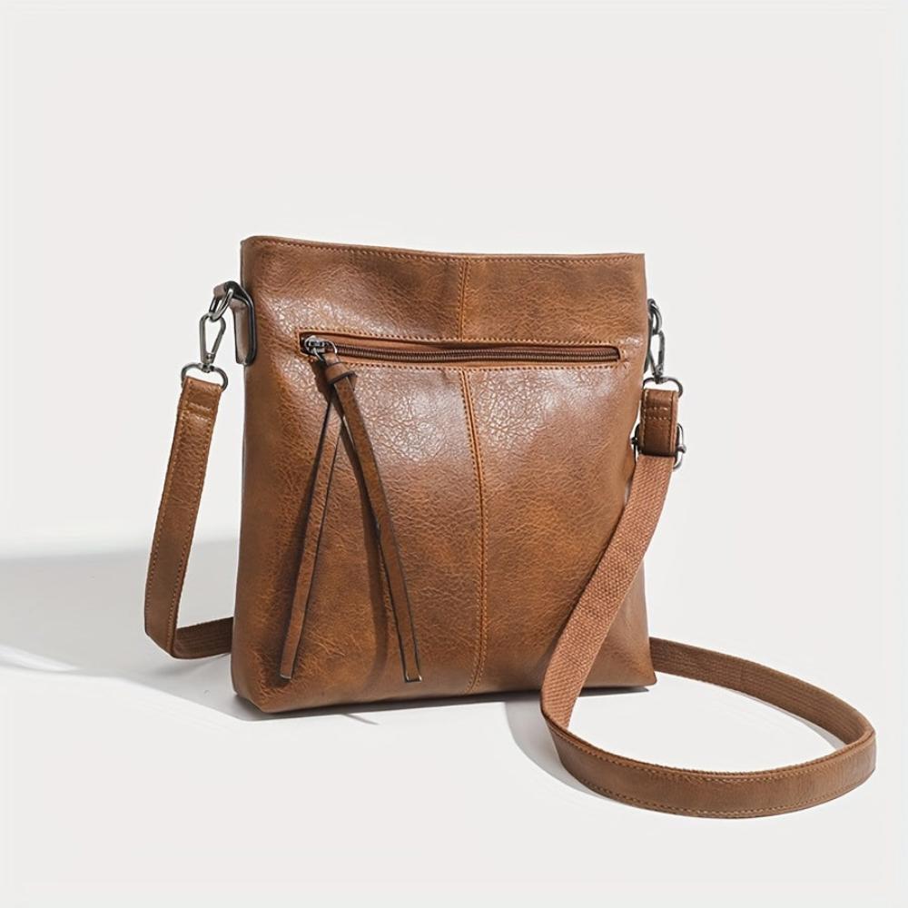 Lena Retro Torba crossbody z kwadratowym dnem