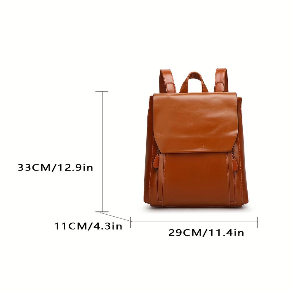 Clara Pikowany plecak w stylu vintage