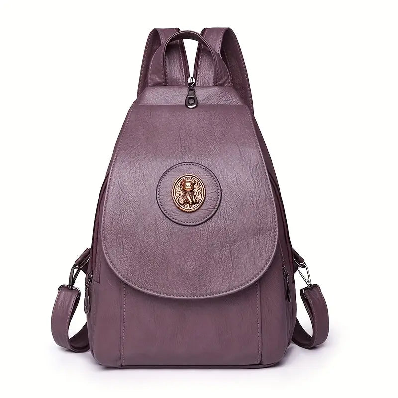 Regulowany plecak Mira w stylu retro z denimu