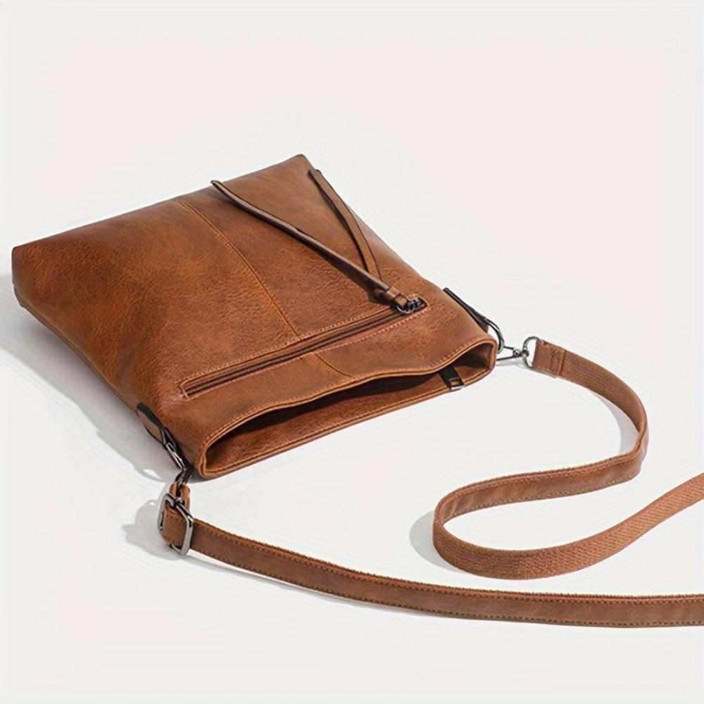 Lena Retro Torba crossbody z kwadratowym dnem