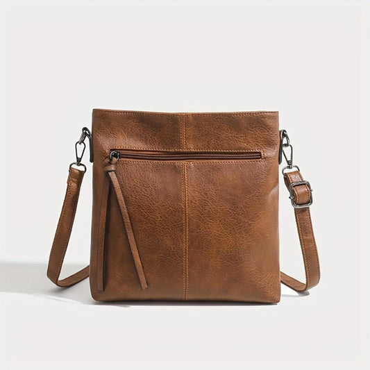 Lena Retro Torba crossbody z kwadratowym dnem